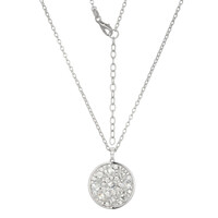 Collana in argento con Topazio Bianco (Adela Silber)
