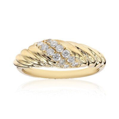 Anello in oro con Diamante SI2 (H) (CIRARI)