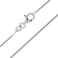 Catenina a serpente in argento - 70 cm - 6,4 g