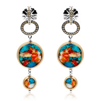 Orecchini in argento con Gemma (Dallas Prince Designs)