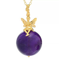 Collana in argento con Ametista (Gems en Vogue)