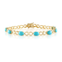 Bracciale in argento con Turchese Sleeping Beauty (Faszination Türkis)