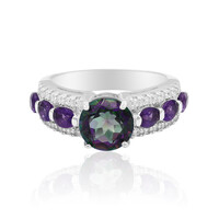 Anello in argento con Quarzo Mistico