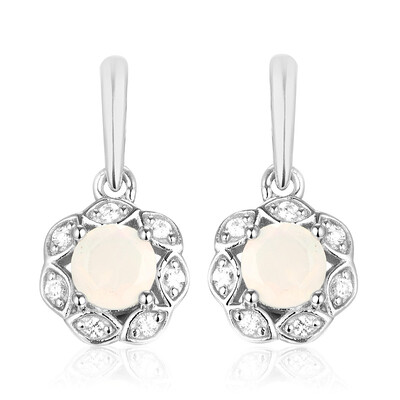 Orecchini in argento con Opale di Welo