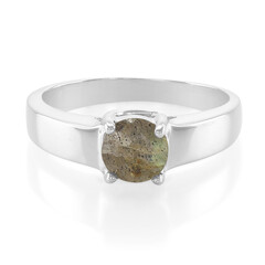 Anello in argento con Spectrolite