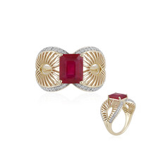 Anello in oro con Rubino del Madagascar (Ornaments by de Melo)