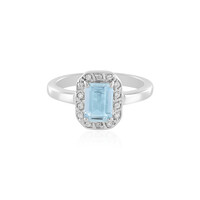 Anello in argento con Acquamarina