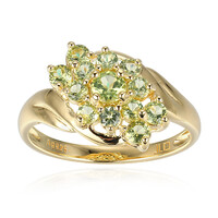 Anello in argento con Peridoto