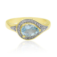 Anello in oro con Acquamarina Medina