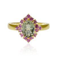 Anello in oro con Diasporo cangiante (Tenner Diniz)