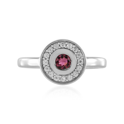 Anello in argento con Rubellite