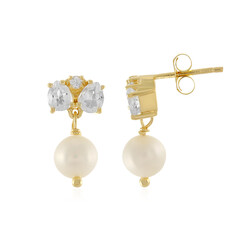 Orecchini in argento con Perla di Acqua Dolce