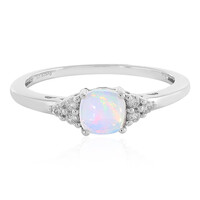 Anello in argento con Opale di Welo