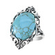 Anello in argento con Turchese (dagen)