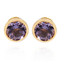 Orecchini in argento con Quarzo Mirtillo