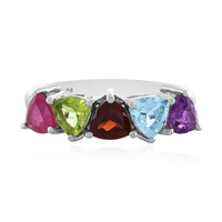 Anello in argento con Ametista