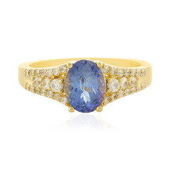 Anello in argento con Tanzanite