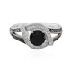 Anello in argento con Onice Nero