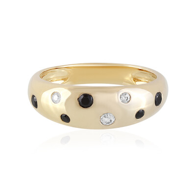 Anello in argento con Spinello Nero