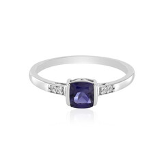 Anello in argento con Iolite