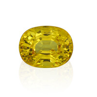 Gemma con Zaffiro Ceylon Giallo