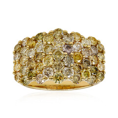 Anello in oro con Diamante Fancy SI2 (CIRARI)