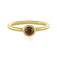 Anello in argento con Zircone Rosa