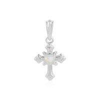 Ciondolo in argento con Opale di Welo