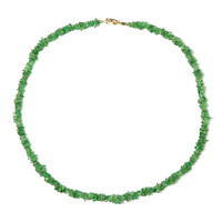Collana in argento con Tsavorite della Tanzania