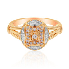 Anello in oro con Diamante Rosa d'Argyle I3 (Mark Tremonti)