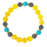 Bracciale in argento con Ambra Baltica