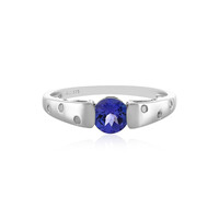 Anello in oro con Tanzanite