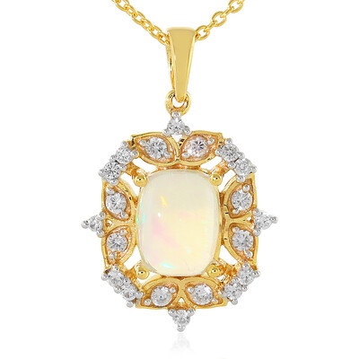 Collana in argento con Opale di Welo