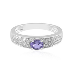 Anello in argento con Tanzanite