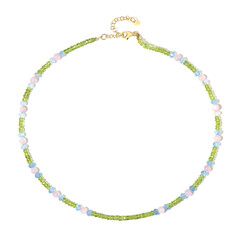 Collana in argento con Peridoto