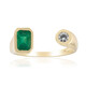 Anello in oro con Smeraldo Zambia