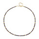 Collana in argento con Zaffiro Giallo