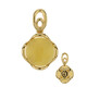 Ciondolo in argento con Ambra Baltica (dagen)