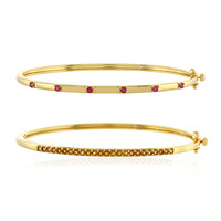 Bracciale in argento con Rubino del Madagascar
