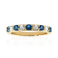 Anello in oro con Haüyne