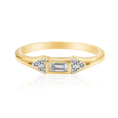 Anello in oro con Diamante SI1 (G) (Annette)