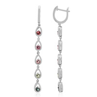 Orecchini in argento con Tormalina