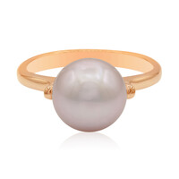 Anello in argento con Perla di Acqua Dolce (TPC)