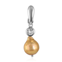 Ciondolo in argento con Perla di Acqua Dolce (TPC)
