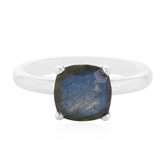 Anello in argento con Labradorite