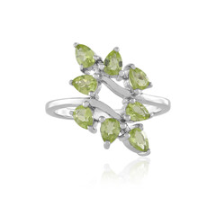 Anello in argento con Peridoto