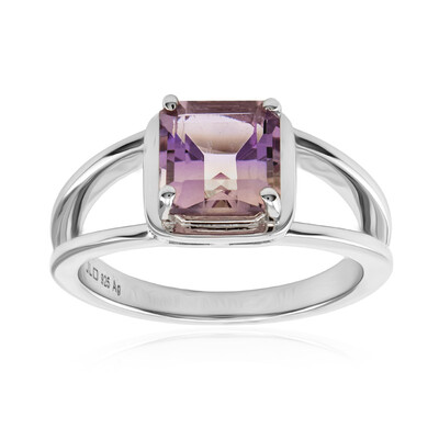 Anello in argento con Ametrina