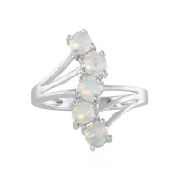 Anello in argento con Opale di Welo