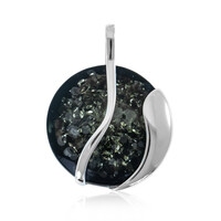 Ciondolo in argento con Ambra Baltica
