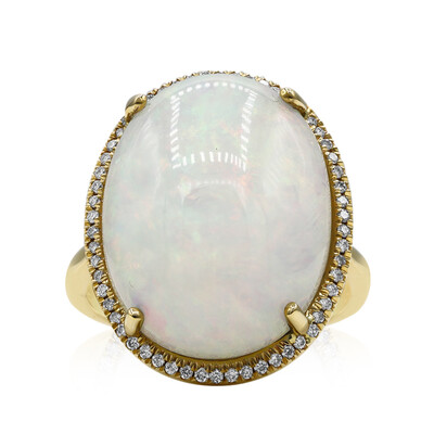 Anello in oro con Opale di Welo AAA (CIRARI)
